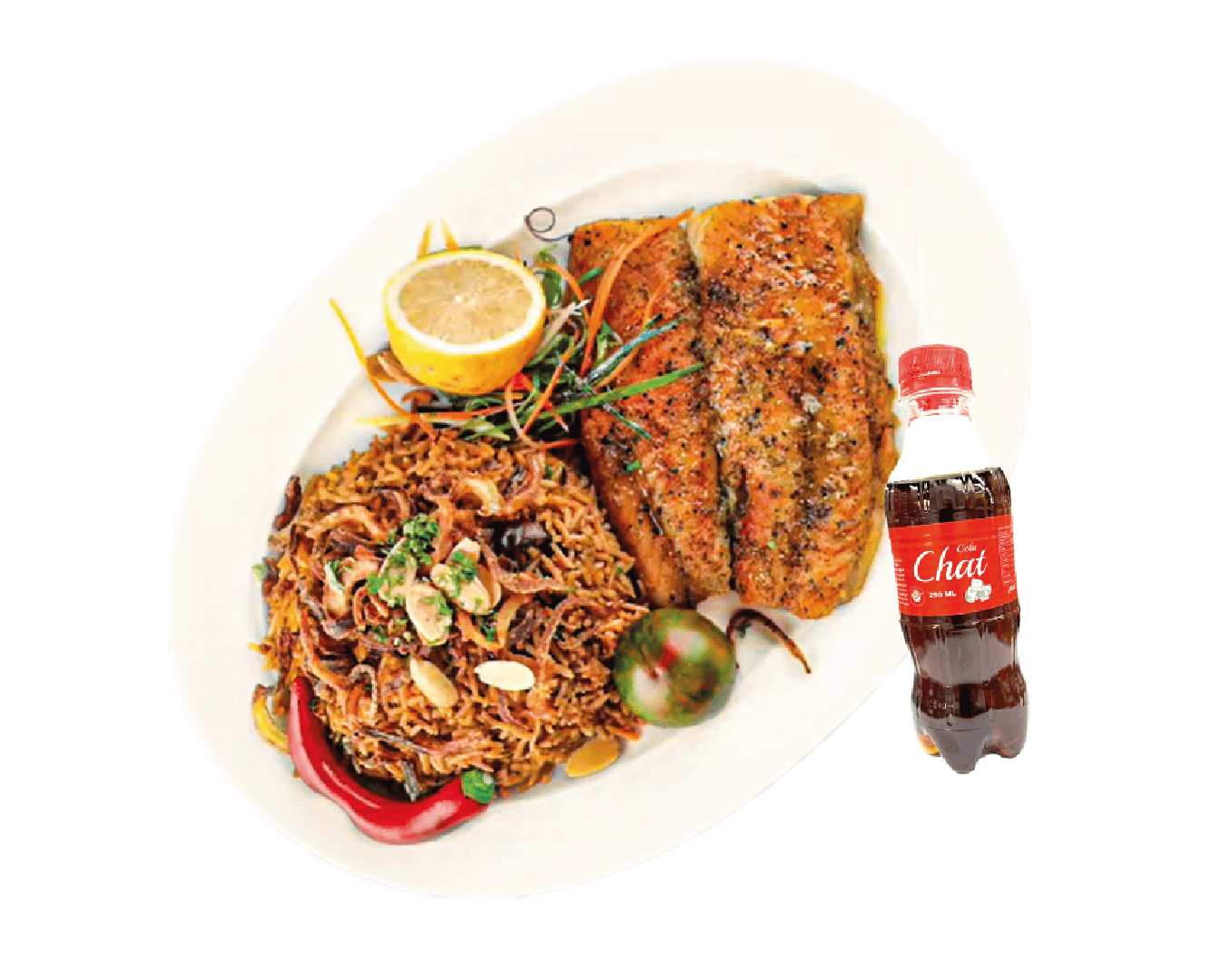 وجبة صيادية سمك فيلية