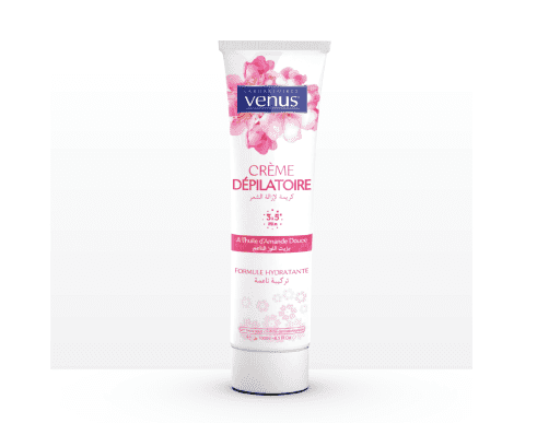 فينوس كريم ازالة الشعر بزيت لوز الناعم 100 مل