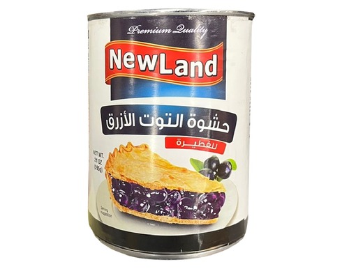 نيولاند حشوة التوت الأزرق ٥٩٥ غرام