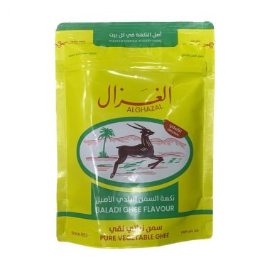 سمن نباتي الغزال نكهة السمن البلدي 350 مل 