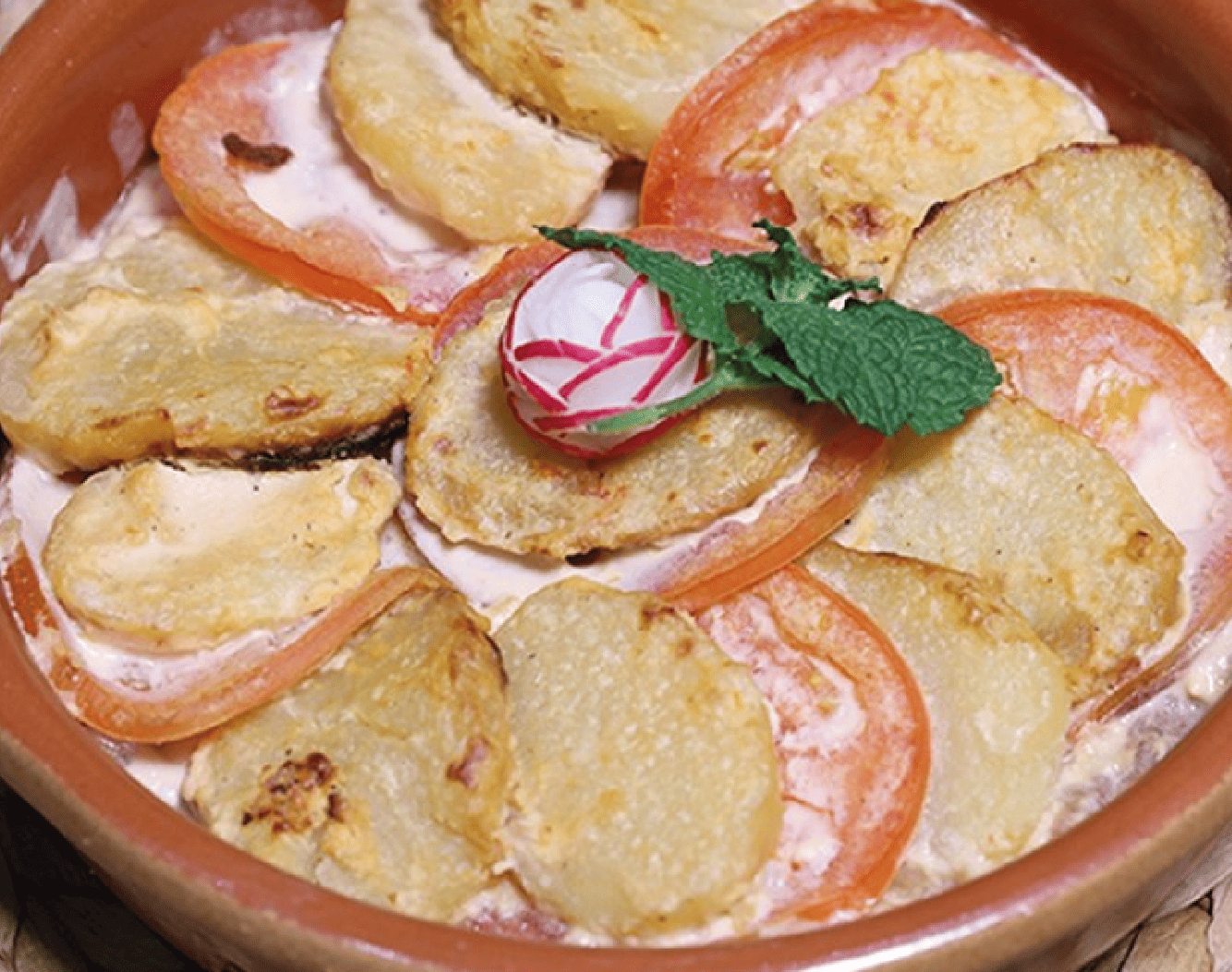 وجبة كفتة بالطحينية