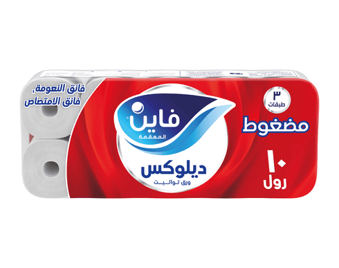فايت تواليت ديلوكس 250 منديل *10
