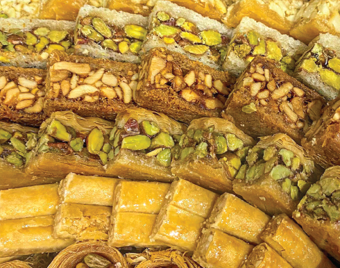 بقلاوة مشكل جامبو