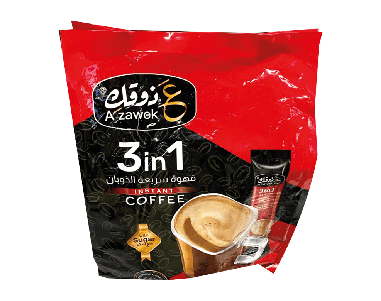 قهوة  سريعة الذوبان ع ذوقك 