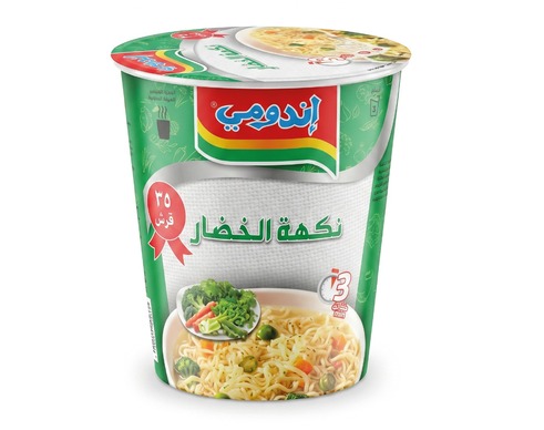 إندومي كاسات نكهه خضار 55 غرام
