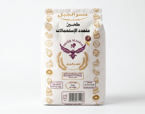 نسر الجبل طحين متعدد الاستعمالات 4 كيلو 