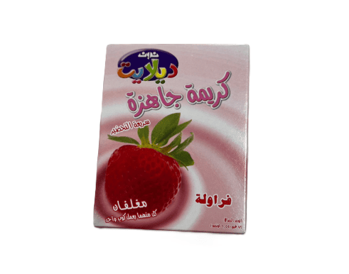 نون كريمه جاهزه بالفرولة 72 غرام 