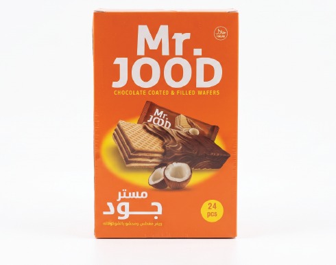 مستر جود ويفر بالشوكولاته 13 غرام *24