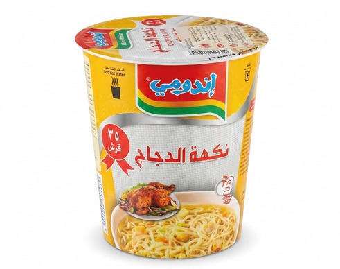 إندومي كاسات نكهه الدجاج 55 غرام