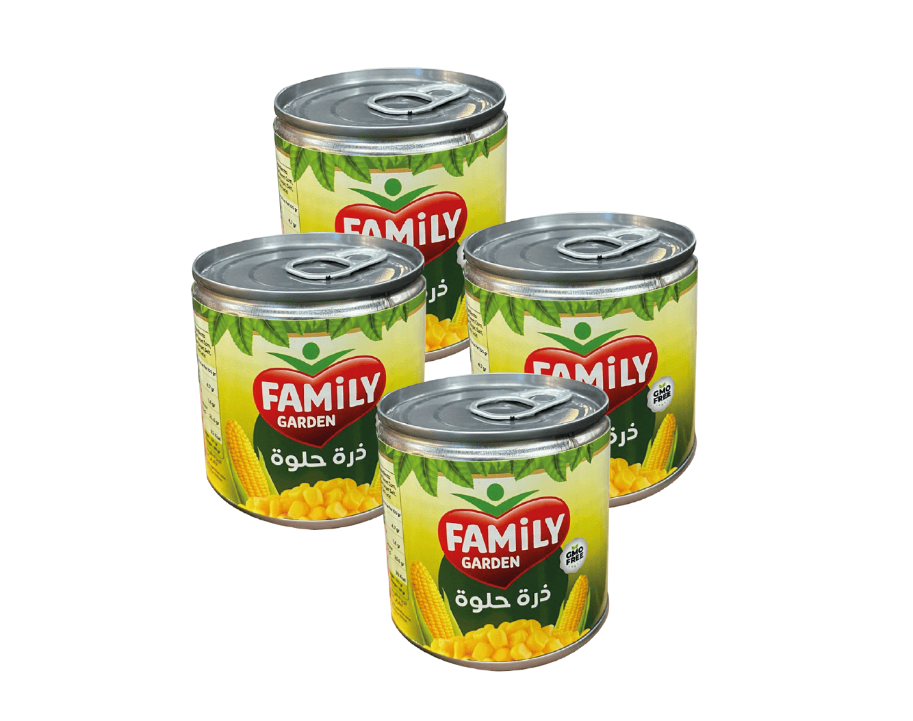 فاميلي غاردن ذرة حلوة 150gm X 4