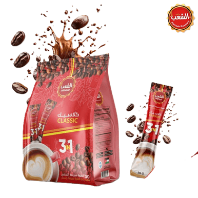 قهوة سريعة التحضير كلاسيك 3*1 30 كيس