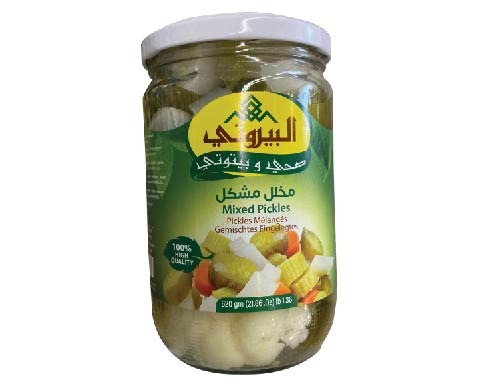 البيروتي مخلل مشكل 620 غرام 