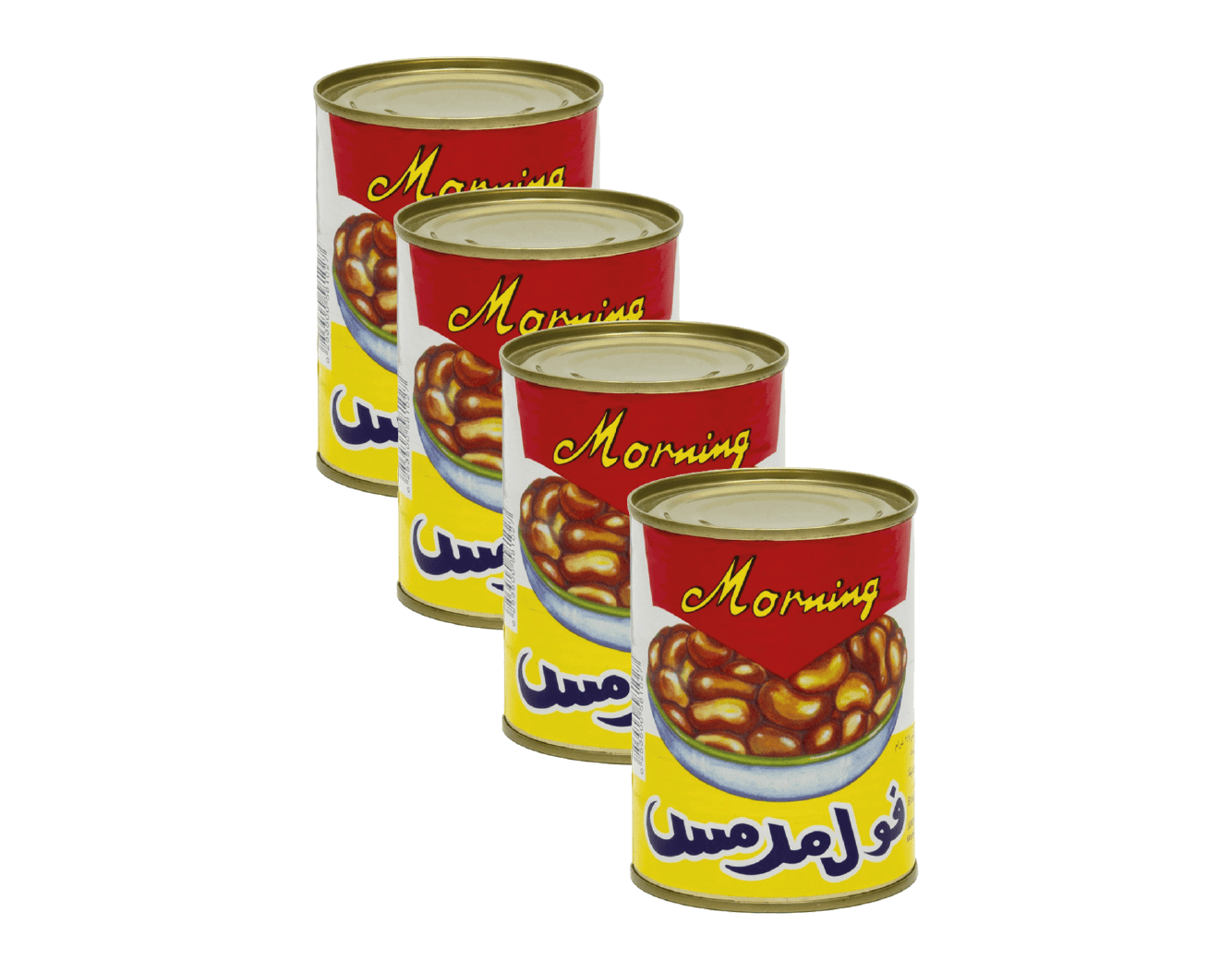 فول مدمس مورنينج  400 غرام * 4حبات