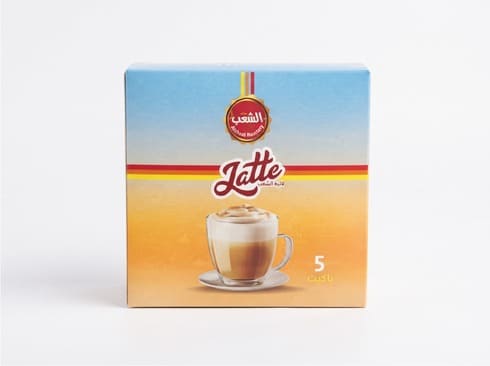 لاتيه الشعب 5 ظرف 