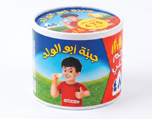 ابو الولد جبنة مثلثات 48 قطعة