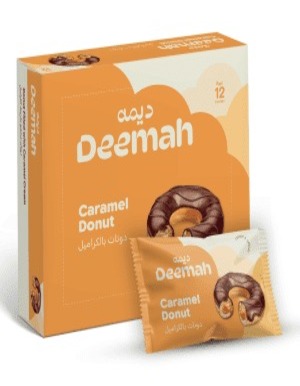 ديمة كيك دونات 40 غرام *12 كراميل