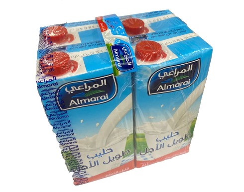 المراعي حليب خالي الدسم 1 لتر *4 
