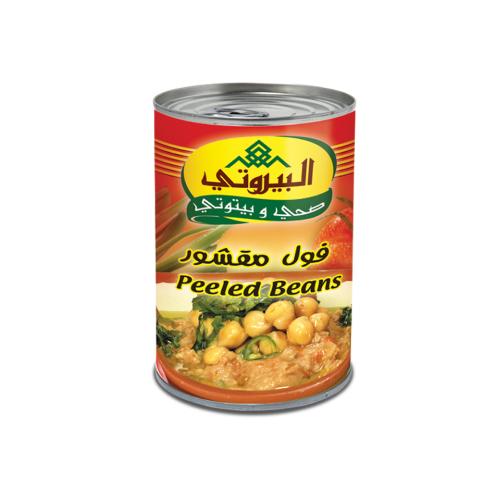 البيروتي فول مقشور ٤٠٠ غرام