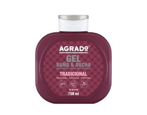 اجرادو شور جل اسباني عريض 750 مل احمر