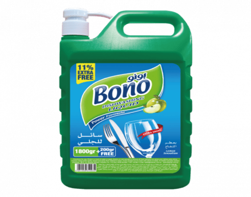 سائل جلي بونو 1.8 لتر تفاح