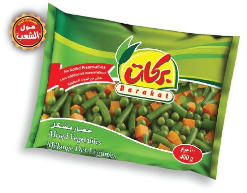 بركات خضار مشكلة 400 غرام