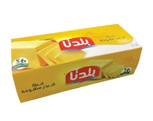 بلدنا جبنة شيدر 900 غرام 