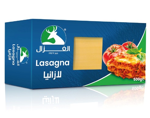 الغزال معكرونة لازانيا 500 غرام